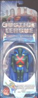 J'onn J'onzz is the last survivor of an ancient Martian race. He is a telepath who can use his uncanny shape-shifting abilities to adapt and blend into any situation. By altering his physical density, he can also become immaterial and pass through solid objects. Because he comes from a cold barren planet, exposure to intense heat can weaken him. 