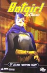 BATGIRL is the newest addition to DC Direct's line of realistically proportioned, super-heroic 1:6 scale figures! She is the second female in the line. This deluxe collector figure comes in two versions: The regular BATGIRL is clothed in an authentically detailed gray fabric costume and includes accessories and a display stand. The variant version of BATGIRL is clothed in an authentically detailed black fabric costume and includes accessories and a display stand. Both figured are packaged in a deluxe 4-color window box with a fifth panel.