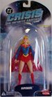 During Crisis and the all-out assault on the Anti-Monitor's realm, Supergirl gave her life so the multiverse could survive. The Supergirl Action Figure features multiple points of articulation, includes a CRISIS-themed display base and is packaged in a 4-color blister. 