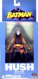 With his face concealed beneath a mask of bandages, the enigmatic Hush came to Gotham with one goal: to menace Batman and all those he holds dear! The BATMAN HUSH: HUSH ACTION FIGURE measures approximately 6