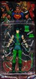 Expert archer Green Arrow played an integral part in the decision to alter Dr. Light's personality. The Green Arrow Action Figure features multiple points of articulation and includes a display base. Accessories include a removable quiver with arrows and a bow. Packaged in a 4-color blister. 