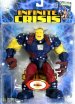 This action figure features multiple points of articulation and a display base. Packaged in a four-color blister. Includes removable hair to simulate pre-Crisis look.