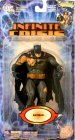 The Dark Knight emergers from the shadows of the miniseries event that rocked the entire DC Universe.
This figure stands at 6.75 and features multiple points of articulation and a base. .