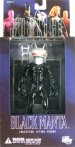 Alex Ross reenvisions Aquaman's greatest nemesis: the Black Manta! The Black Manta Action Figure features multiple points of articulation, a gun accessory and includes a display base. Packaged in a 4-color window box. 

 