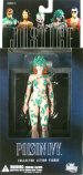 Poison Ivy, with her fearsome flora, is one of Gotham's most powerful and exotic criminals. This action figure features multiple points of articulation and a display base. Packaged in a four-color blister. 