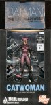 Working for Sofia Falcone, Catwoman frequently came to Batman's aid while hunting the Holiday killer. The Catwoman Action Figure measures features multiple points of articulation and a logo base. Accessories include a miniature listening device, night-vision goggles and a calendar page and is packaged in a 4-color blister.  