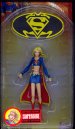 Kara Zor-El was sent from the doomed planet Krypton to Earth. Reunited with her cousin Kal-El, she has begun adapting to her new home, powers and responsibilities. This action figure features multiple points of articulation and a display base. Packaged in a four-color blister. 