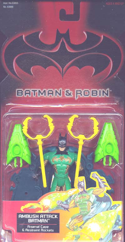 Still 1997 Kenner Batman and Robin Deluxe Rooftop Pursuit Batman for sale online