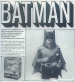 Batman Helmet, Belt and Cape Set