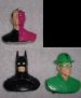 Batman Forever Gum Despenser Busts